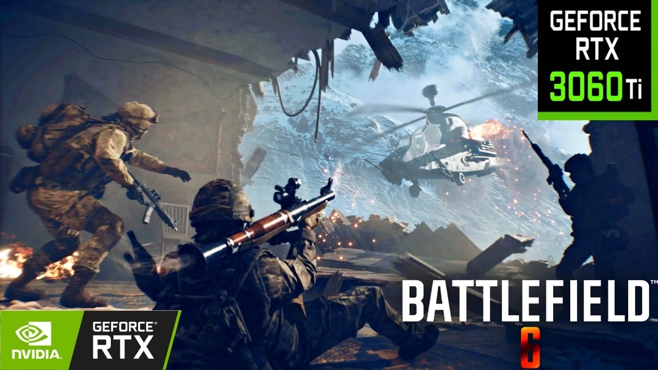 RTX 3060Ti on Battlefield 6 (Campaign) || 1080p Ultra Settings & Optimized Setting + DLSS
