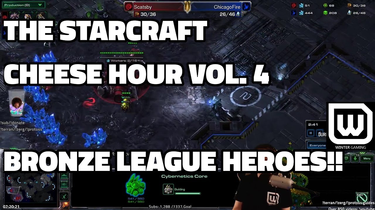The Starcraft Cheese Hour Vol. 4 - Bronze League Heroes