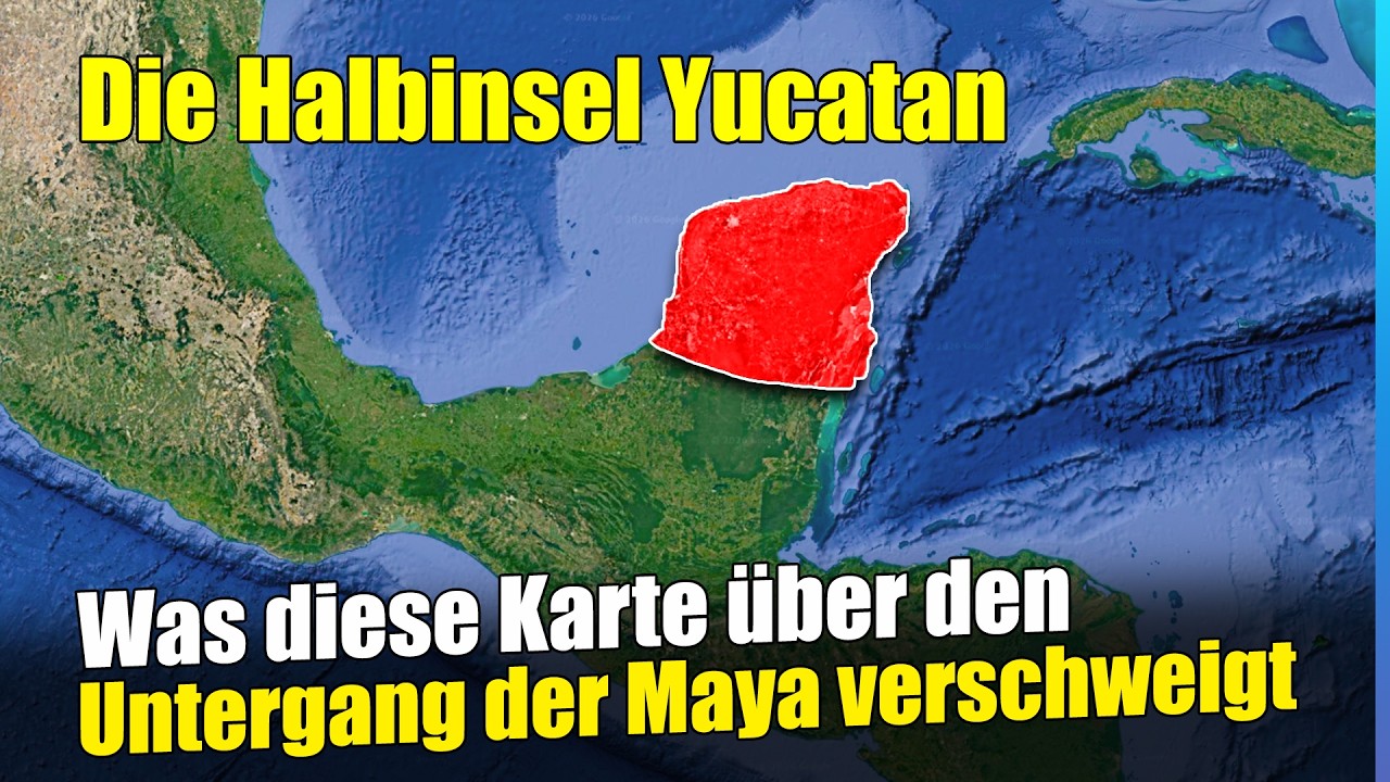 Was diese Karte über den Untergang der Maya verschweigt