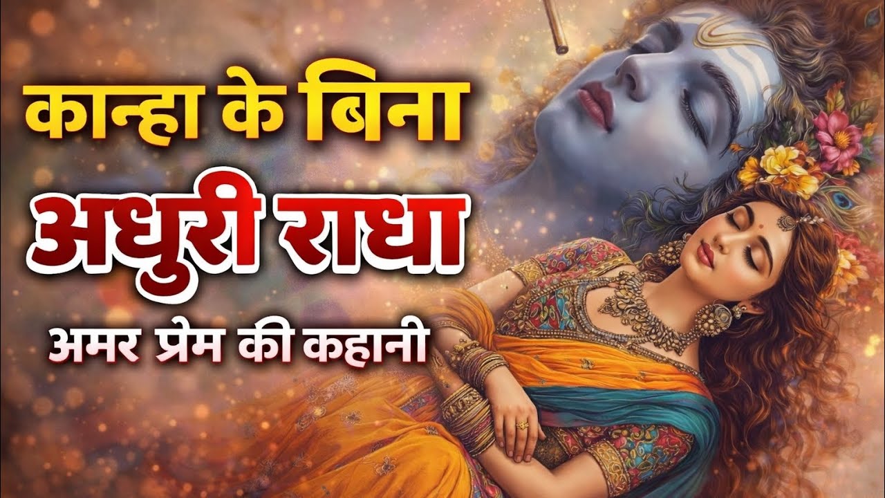 Radha Krishna Love Story | राधा कृष्ण अमर प्रेम | Emotional Bhajan Video | Radhe Krishna bhakti song