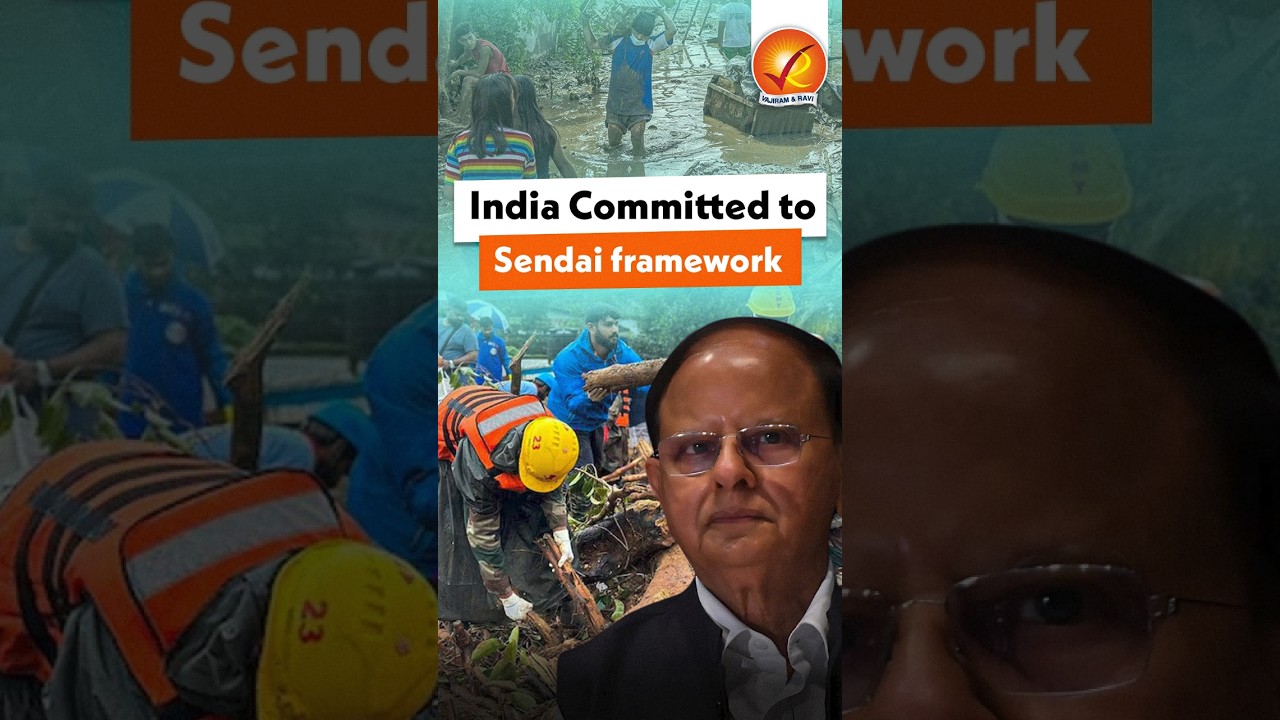 India Committed to Sendai Framework