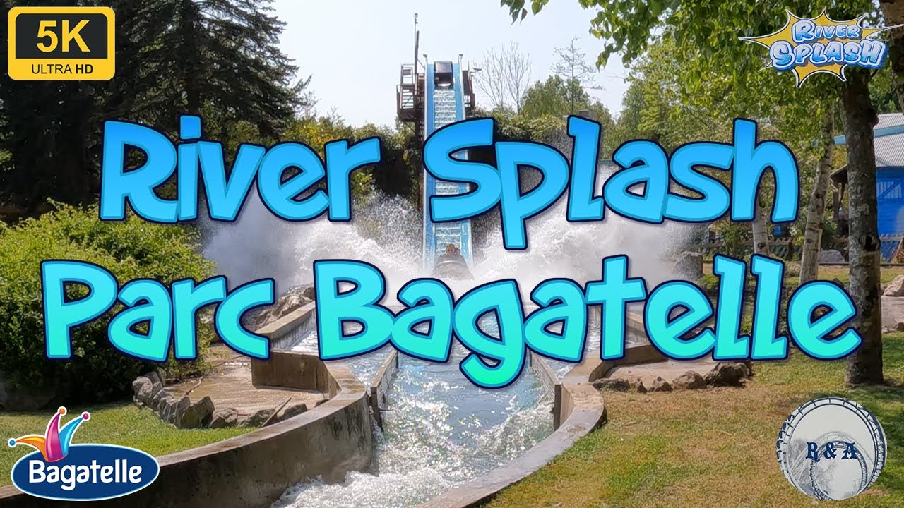 River Splash onride/offride POV Parc Bagatelle 4K 60fps