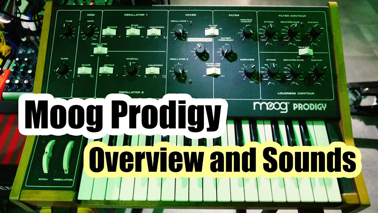 Moog Prodigy | Overview and Sounds