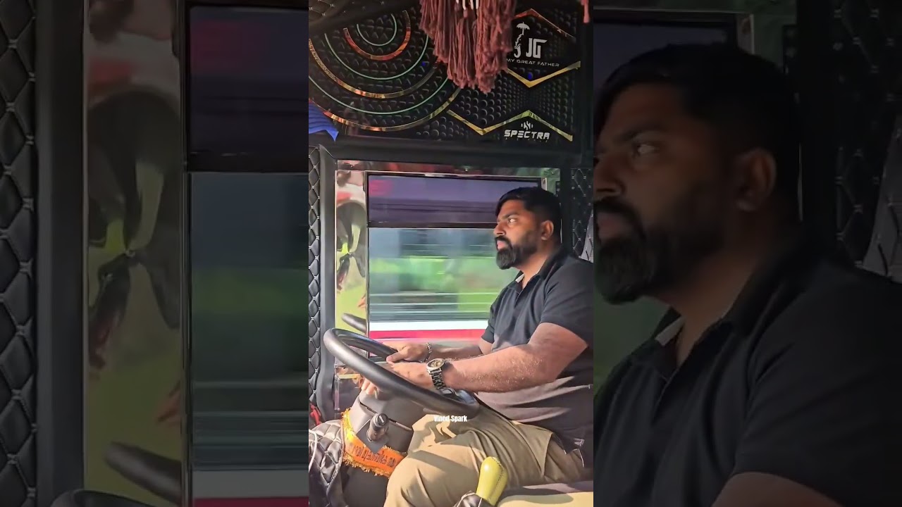 സുജിത്ത് ചേട്ടൻ on HOT SEAT with JINN l JAI GURU TRAVELS Mass Entry with Owner ❤️#bus #driving