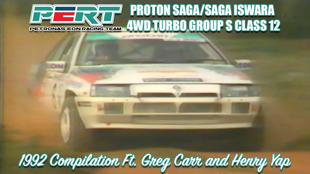 PERT's Proton Saga/Saga Iswara 4WD Turbo Group S Class 12 | 1992 Compilation