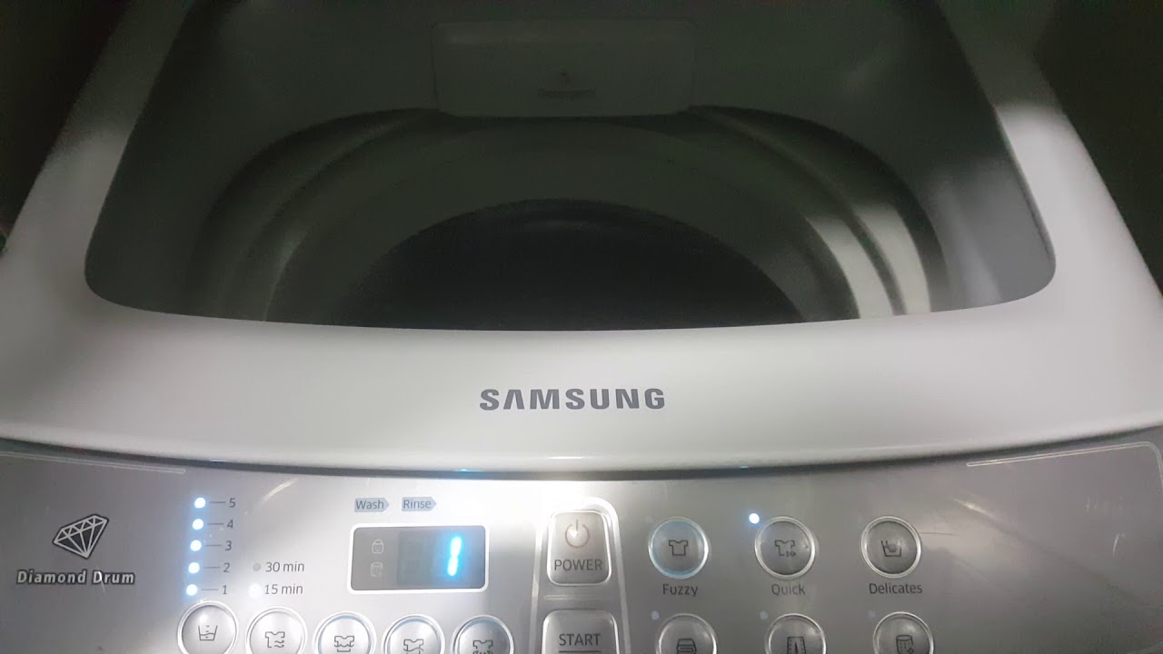 Samsung washing machine diamond drum song review part 2