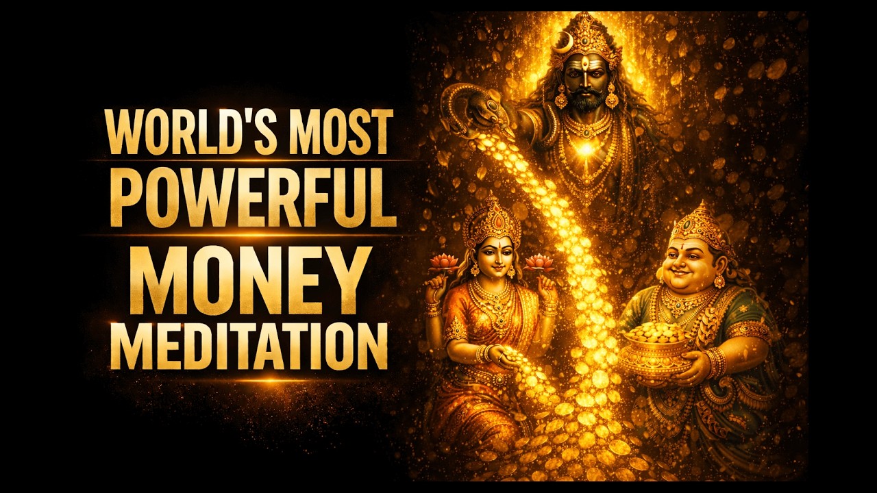 WORLD’S MOST POWERFUL MONEY MEDITATION 🔥 | Swarna Akarshana Bhairava × Lakshmi × Kubera | MONEY FLOW