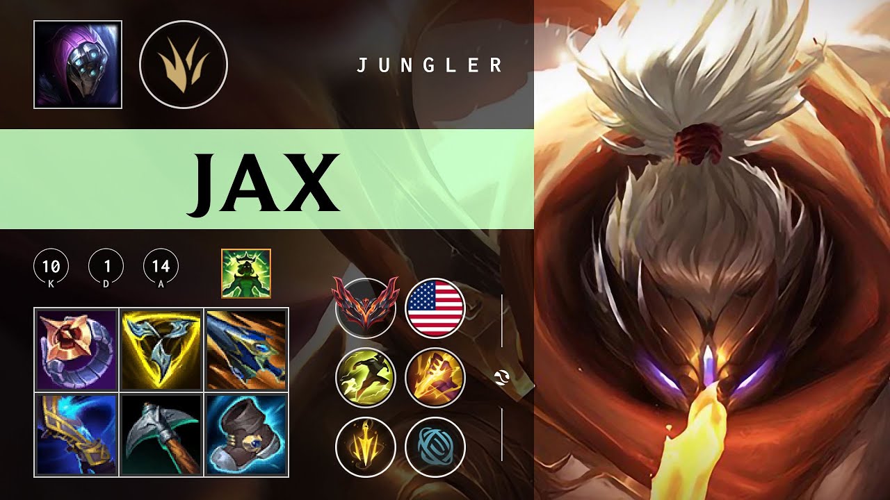 Jax Jungle vs Volibear - NA Grandmaster Patch 26.01