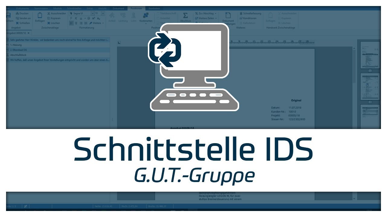 Schnittstelle IDS - G.U.T.-Gruppe | TopKontor Handwerk