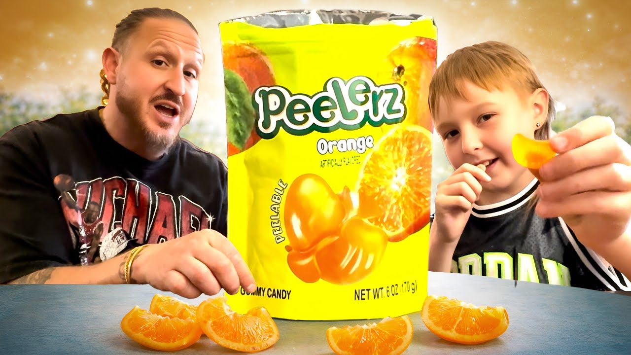 These Orange Gummies Are CRAZY 😱😂