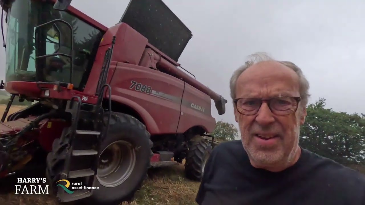 Harvest 2025 is go but yields are shockingly bad; down 50% on a normal year thanks to the drought