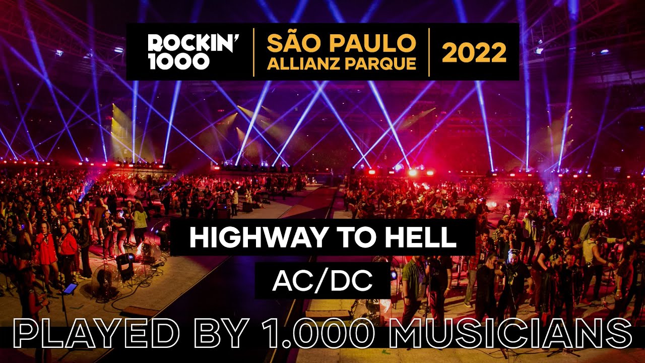 Highway to Hell, AC/DC with 1.000 musicians | S&atilde;o Paulo 2022