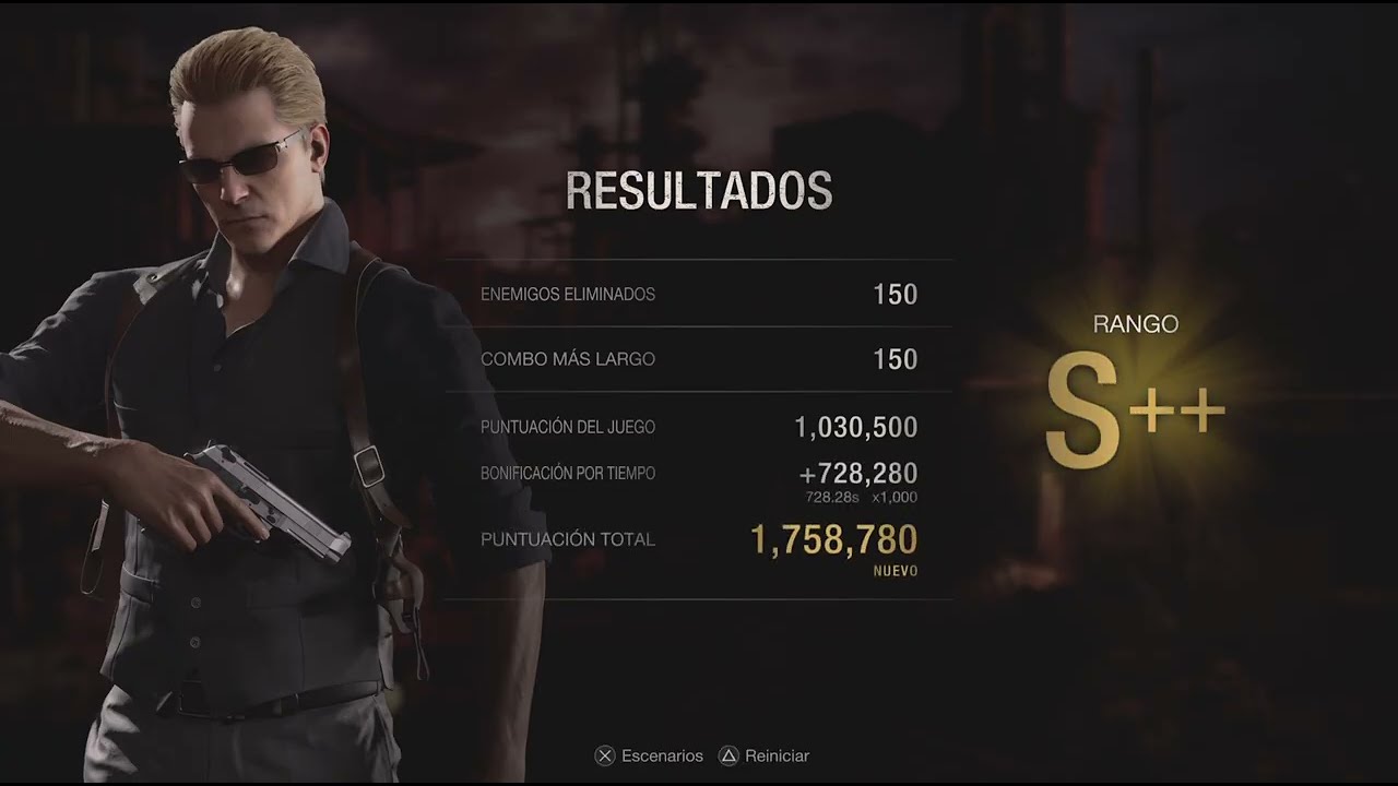 Resident Evil 4 Remake Mercenarios Wesker 