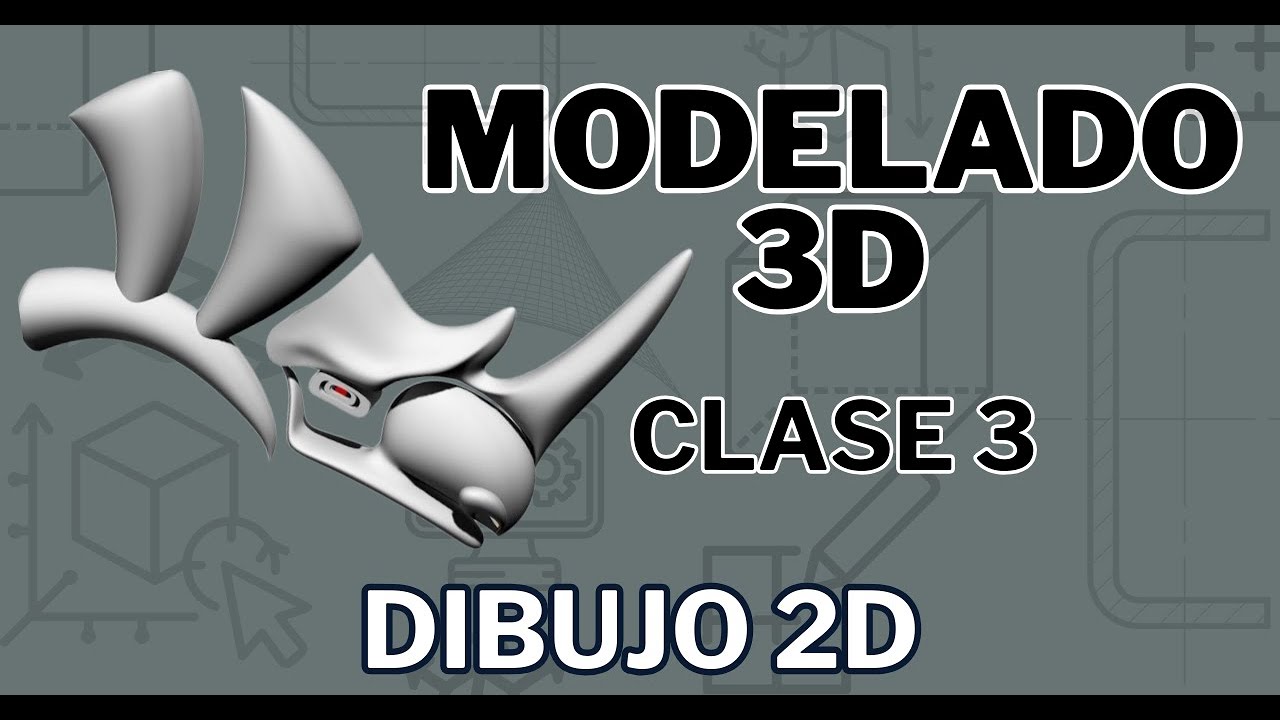 Rhino 7 - Modelado 3D - Dibujo 2D
