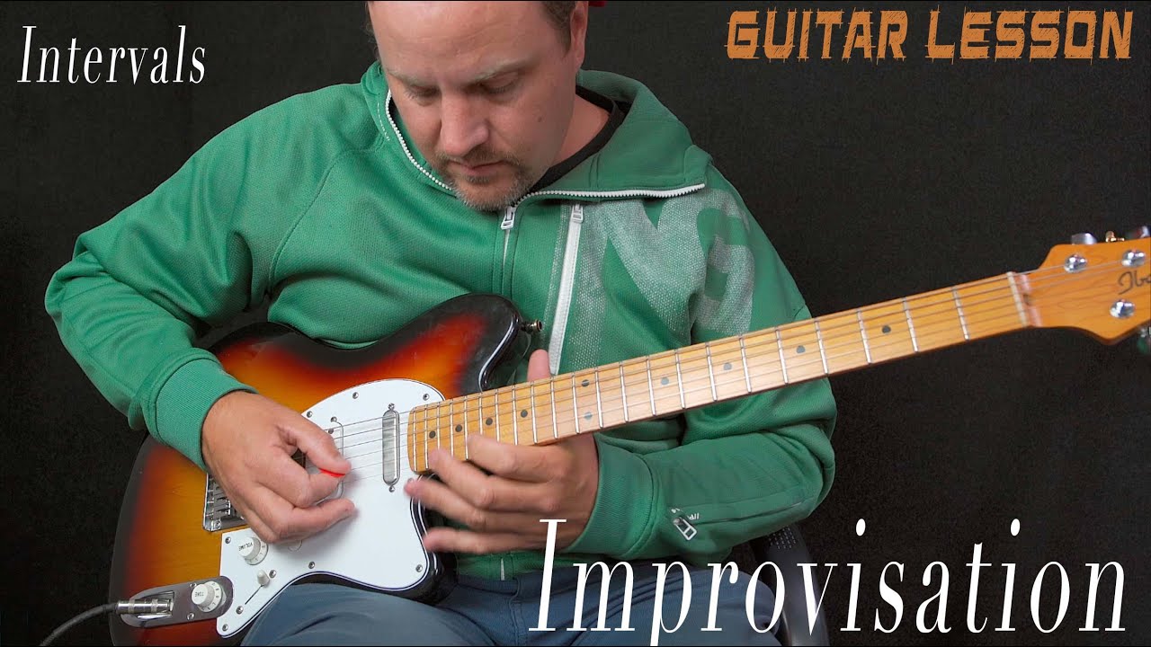 Guitar Lesson - Interval for Improvisation