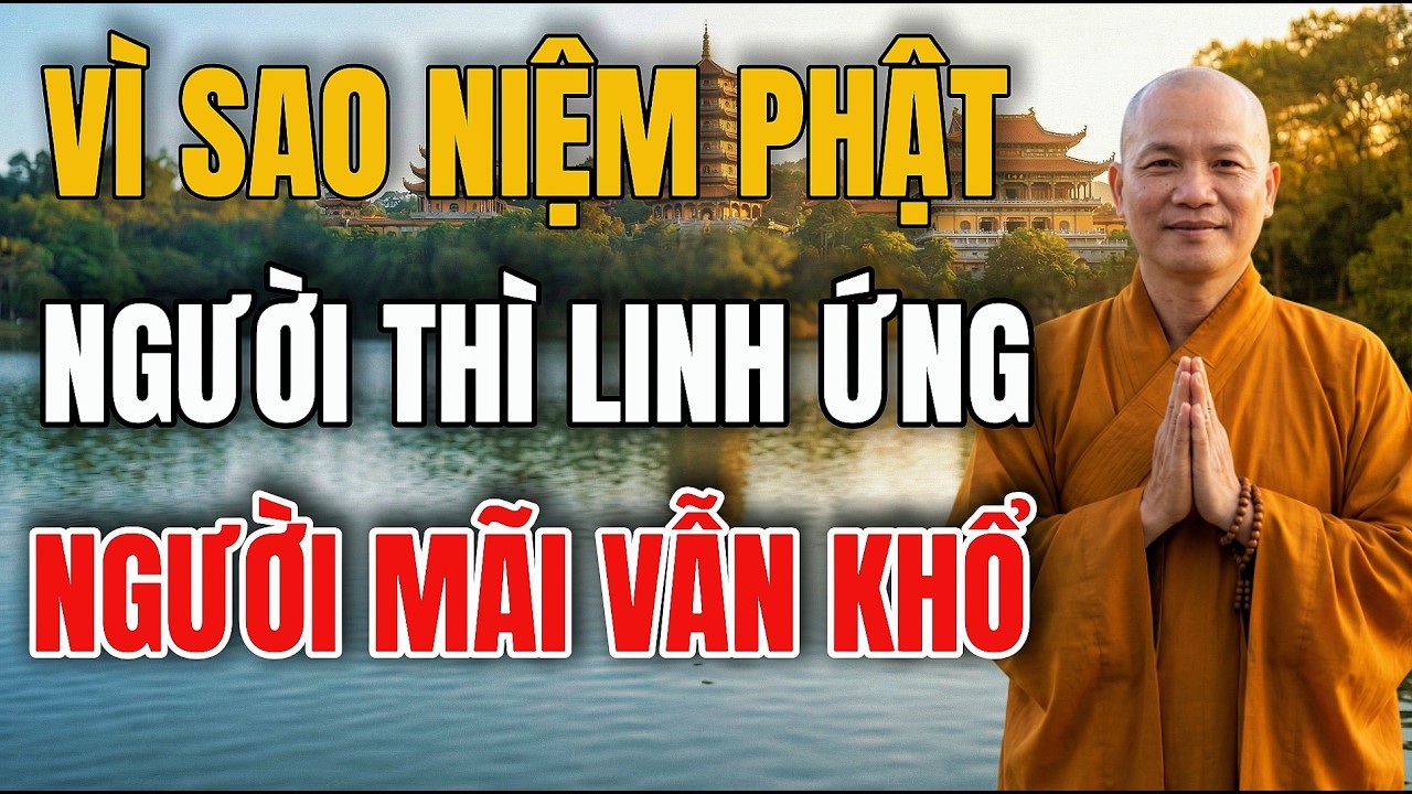 Sự thật về việc niệm Phật: Tại sao có người linh ứng, có người mãi vẫn khổ?