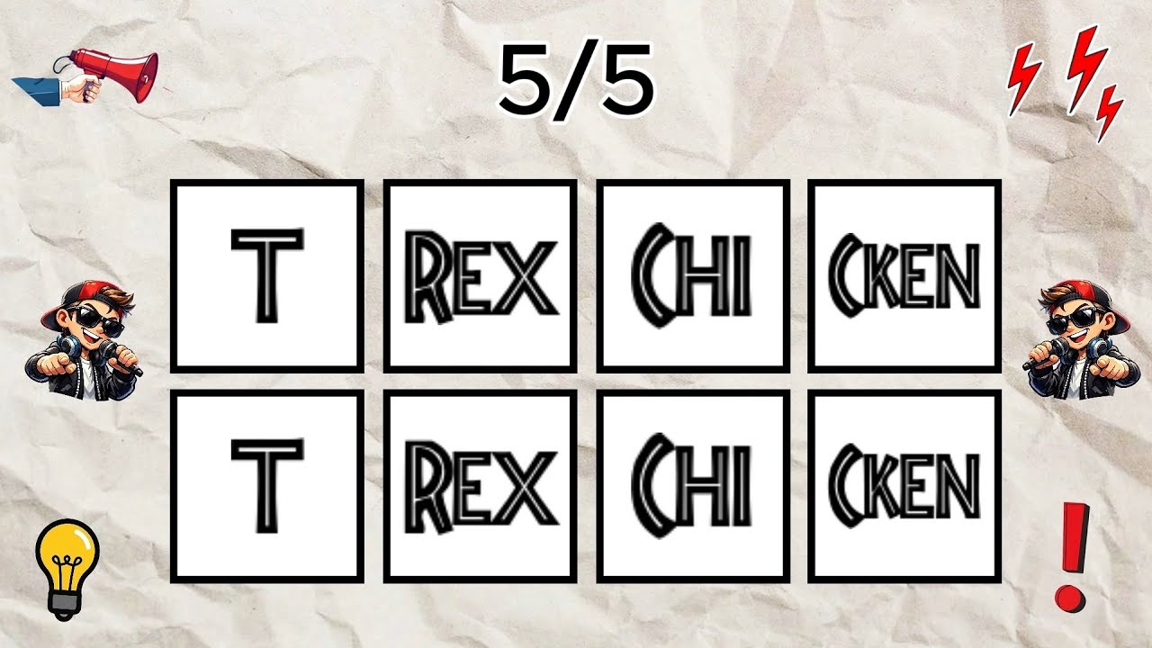 Say The Word On Beat With FIVE LEVELS | Jurassic Park