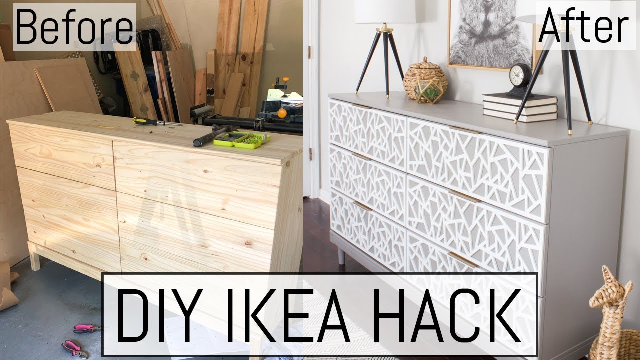 DIY IKEA Hack | TARVA Dresser Makeover