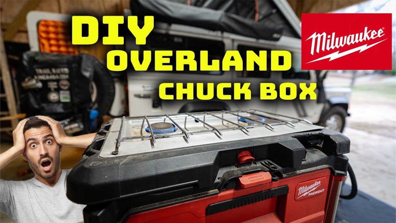 @MilwaukeeTool Packout kitchen [@OverlandBound DIY chuckbox]