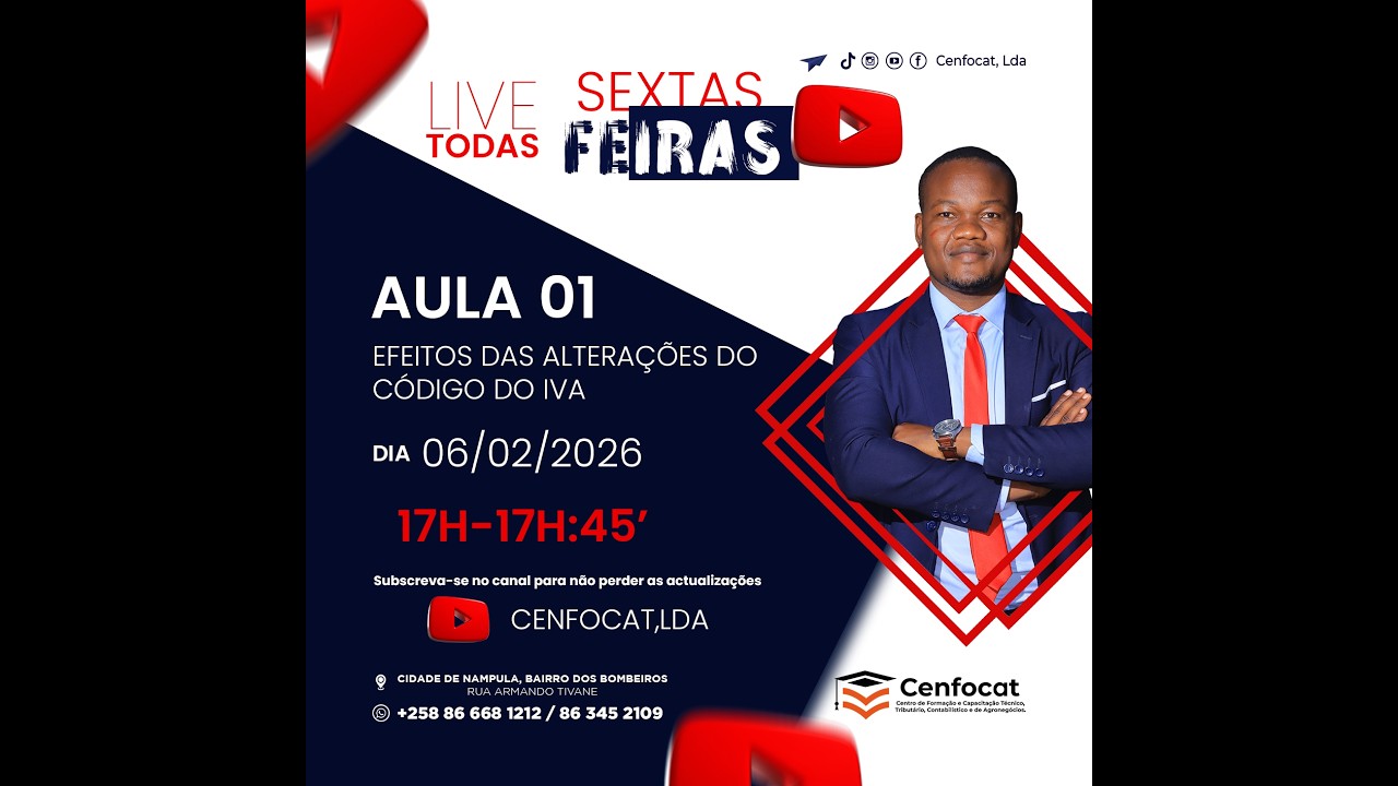 Novidades Tributarias-Aula 01 - Alterações no Código do IVA