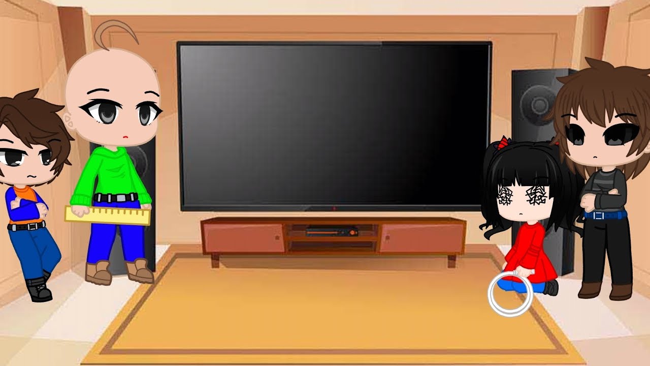 ✏️Baldi's Basics react to: Superhorrorbro Theory📏