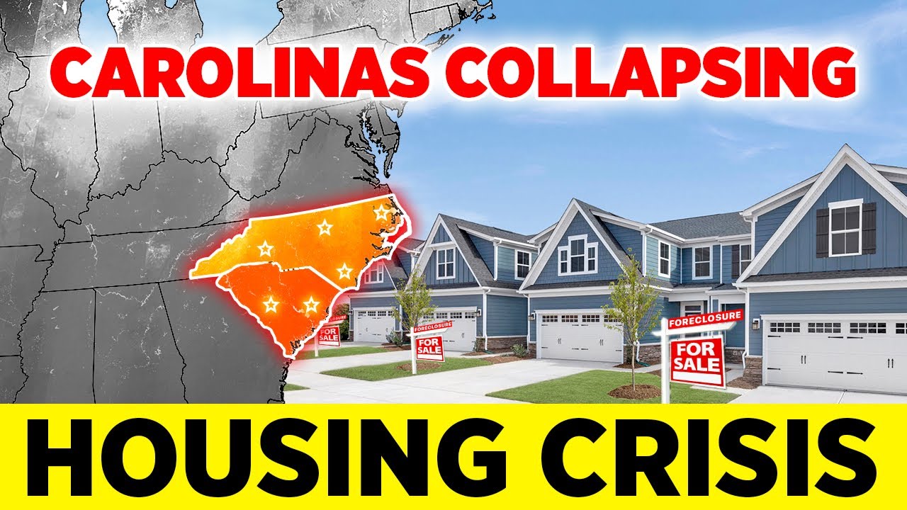 WARNING! 10 Carolina Cities Where the Housing Market Is Falling Apart Right Now