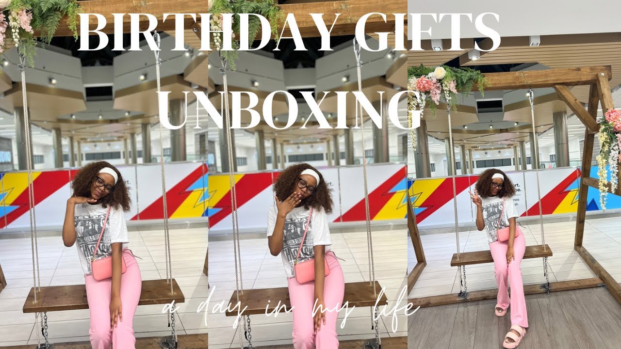 Unbox my 22nd birthday gifts with me💕