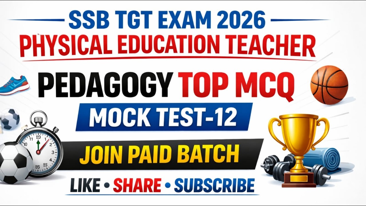 PET PEDAGOGY MOCK TEST -12