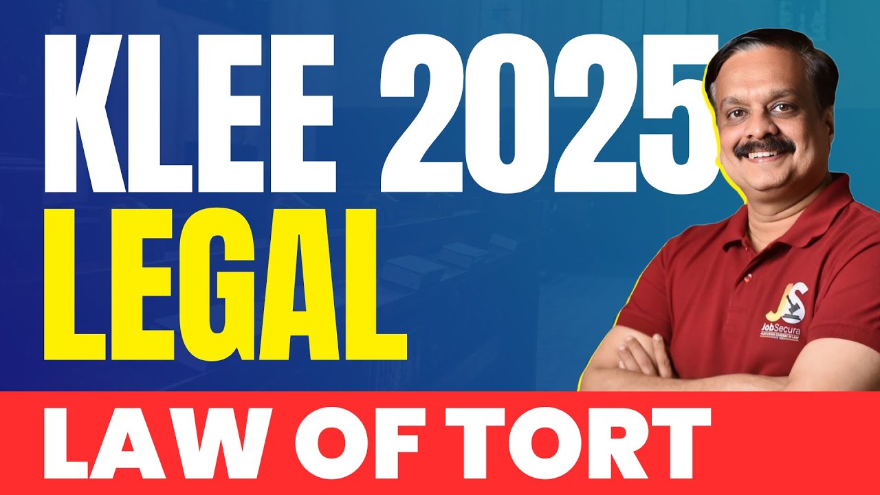 Law of Tort | General Defences | KLEE\CUSAT LLB 2025 | Legal Questions | Kerala Law Entrance Exam