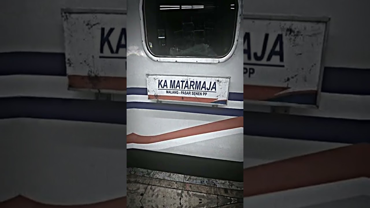 JEDAG JEDUG || KA MATARMAJA Nabrak orang di Bekasi ‼️ #cc201