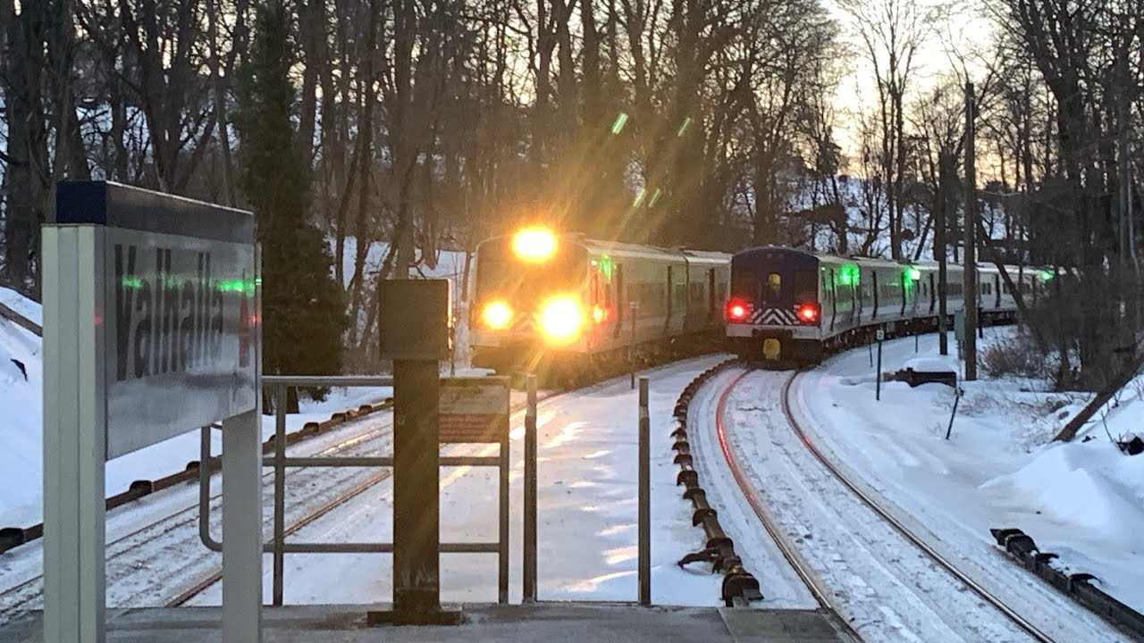 Metro North action @Valhalla in Janurary 2026