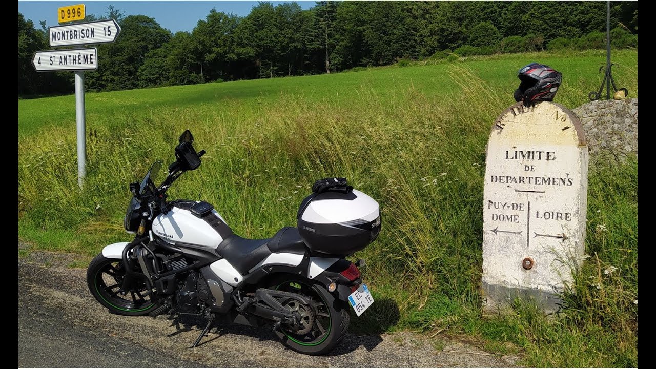 Balade moto Puy de Dôme -  Juillet 2021
