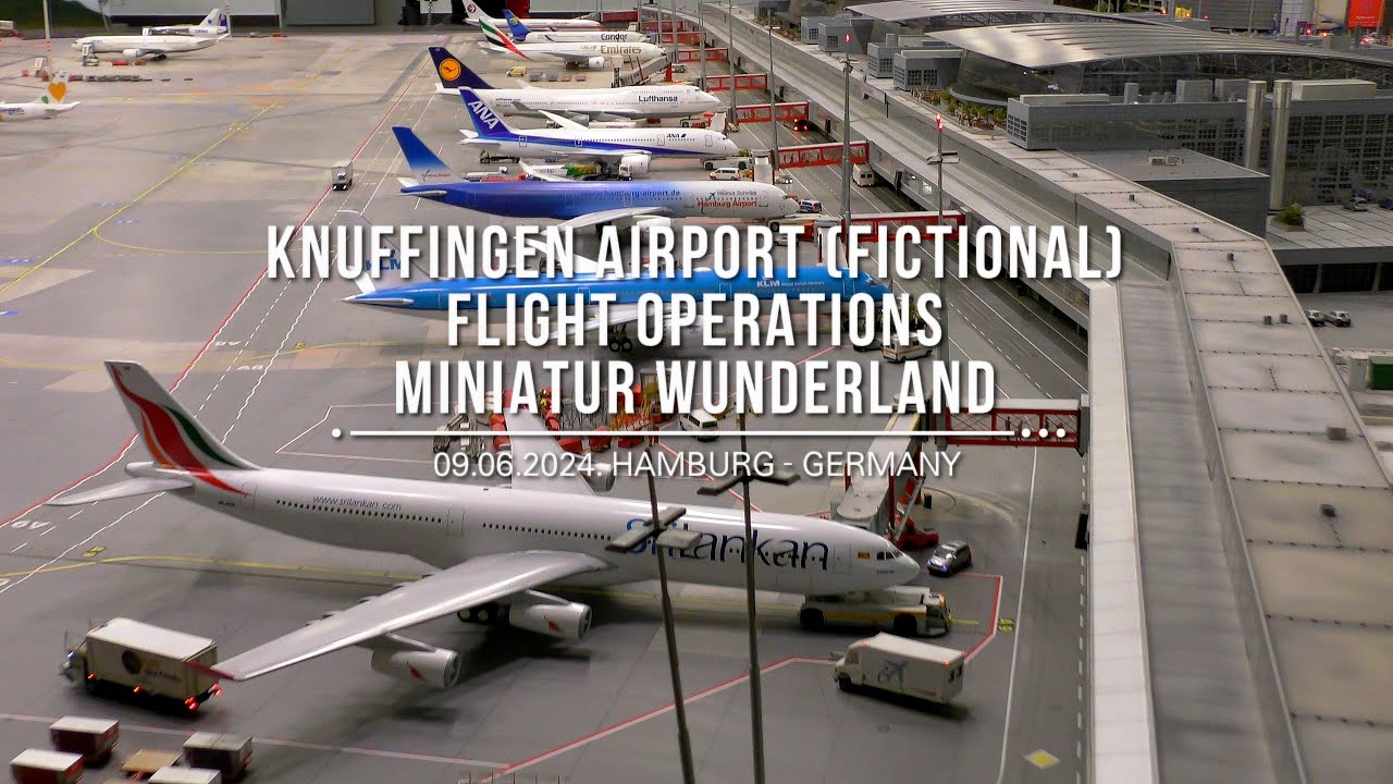 Knuffingen Airport (Fictional) Miniatur Wunderland_Hamburg (Germany) (09.06.2024.)