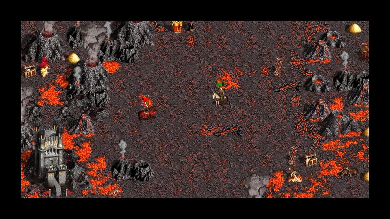 Lava Background Music in Heroes of Might and Magic 3