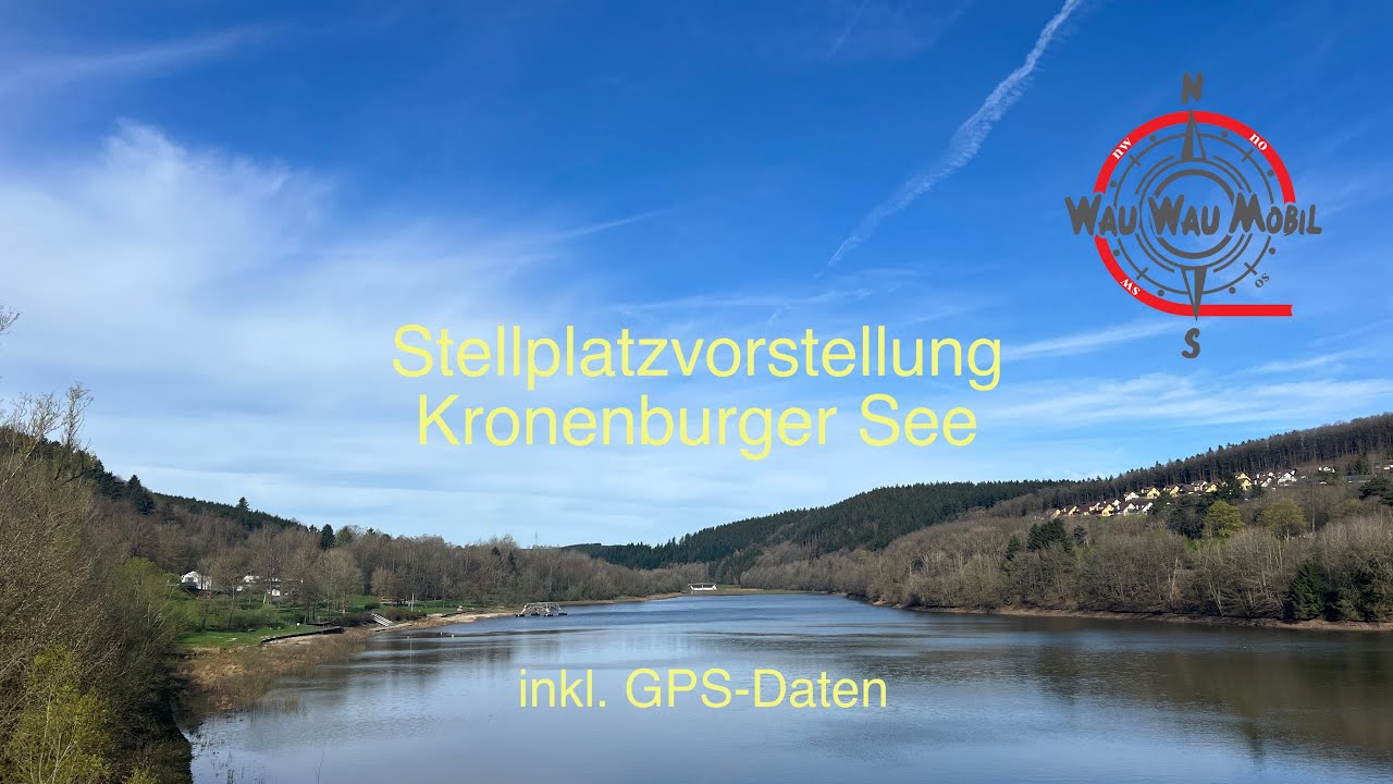 Stellplatzvorstellung 🇩🇪 -  Kronenburger See - Dahlem - Eifel - Wohnmobilreise