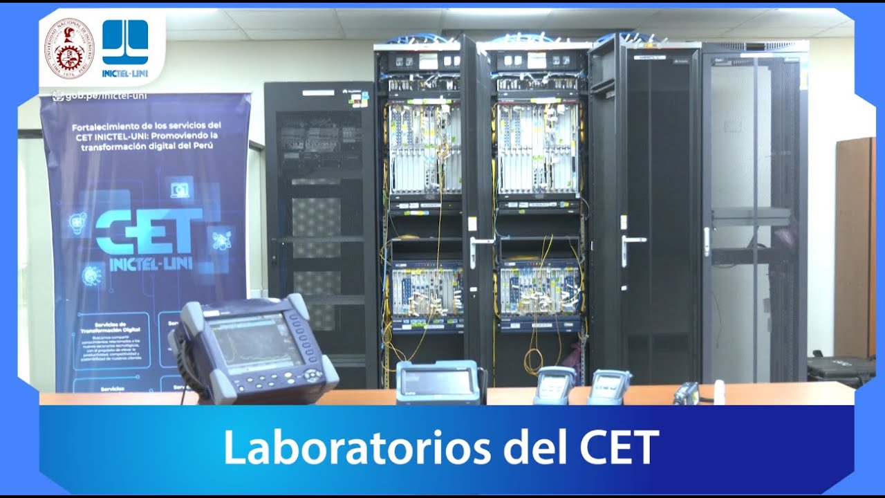 #VisitandoAlINICTELUNI | Laboratorios CET INICTEL-UNI