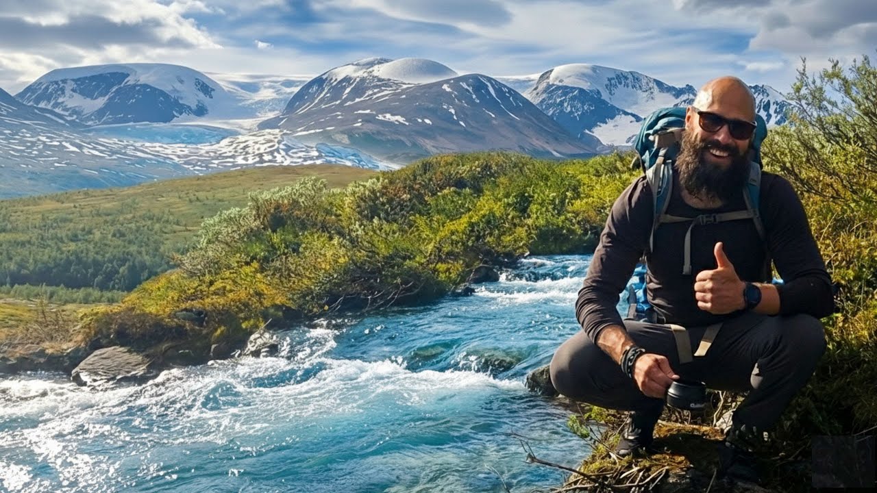 Hiking Kungsleden in Sweden - Day 1 | Ammarnäs to Viterskalet [King's Trail Chronicles Part 1]