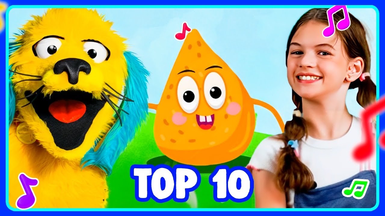 🎵 TOP 10 MÚSICAS 🎵 DIVERTIDAS HORA DO MOSTARDA | Música Infantil