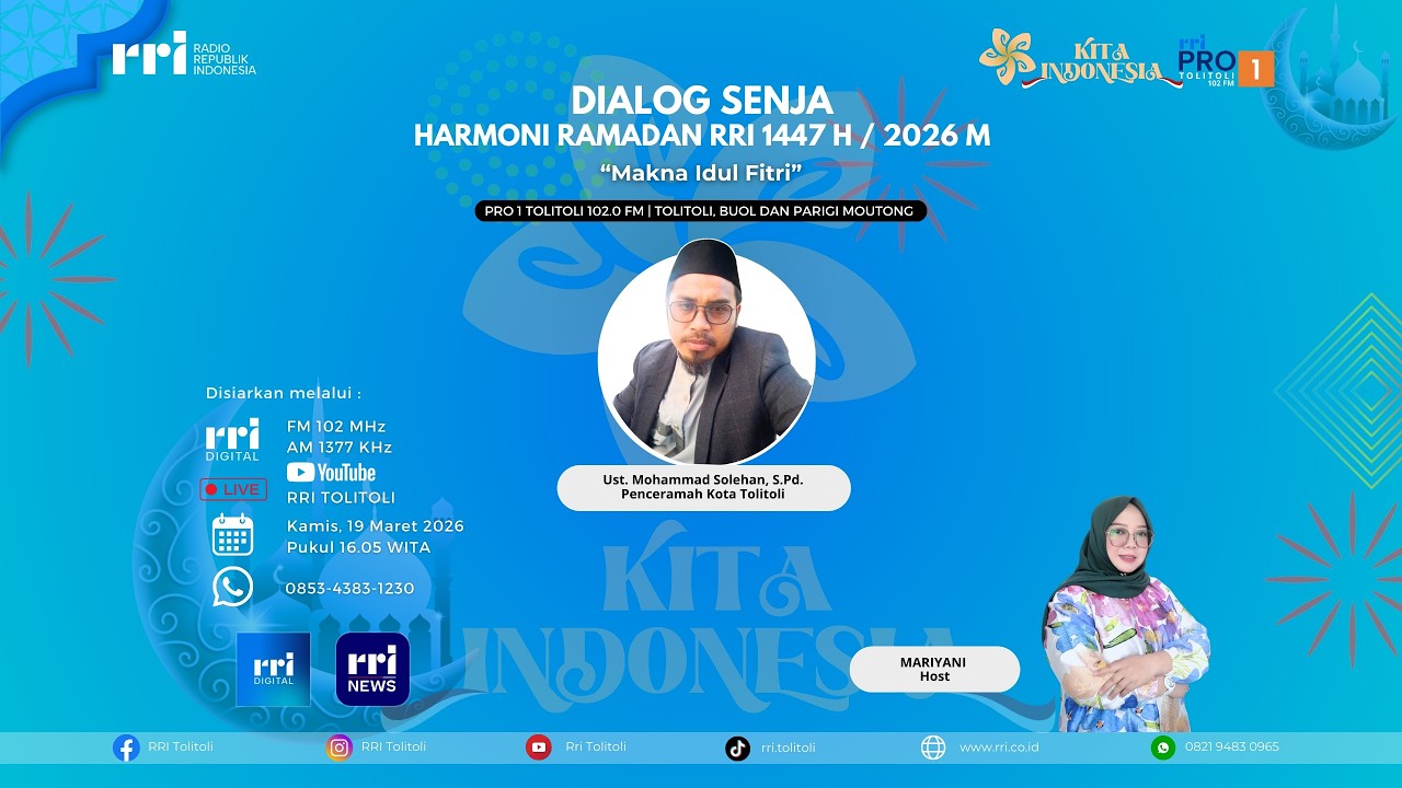 DIALOG SENJA - MAKNA IDUL FITRI