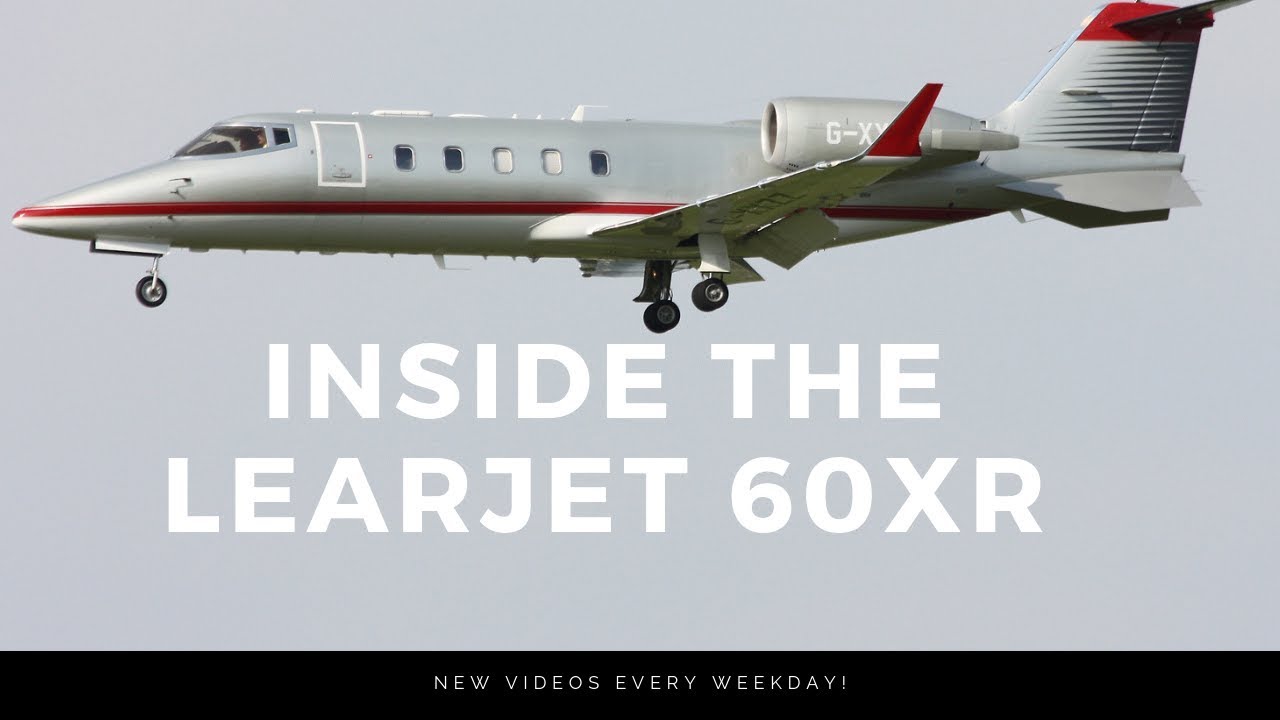 Inside The Learjet 60XR