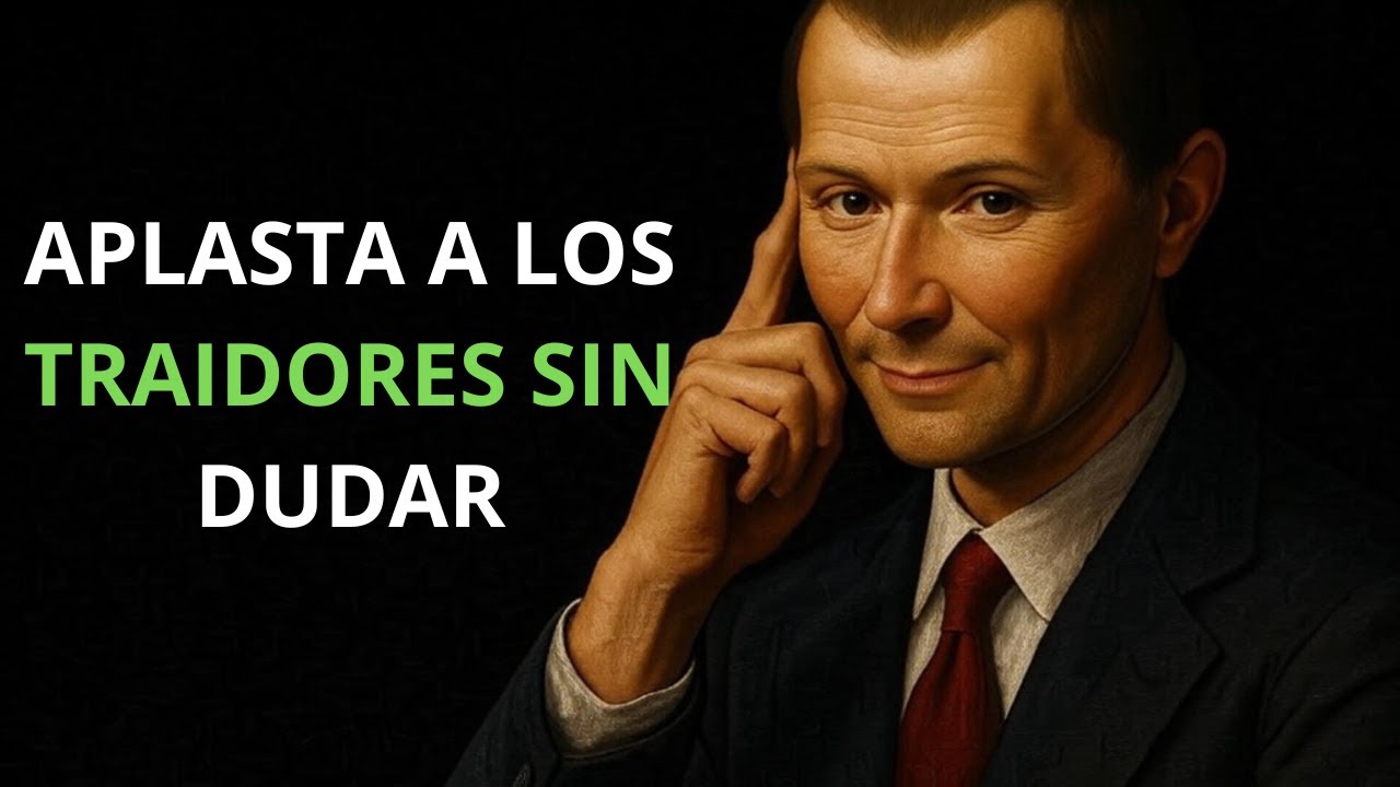 Aplasta a los traidores sin dudar: Maquiavelo lo haría sin pensar