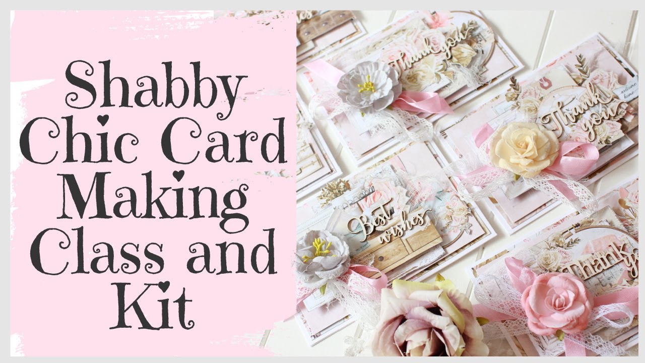 DIY Cardmaking Tutorial ~ Shabby Chic Mintay Homemade Collection