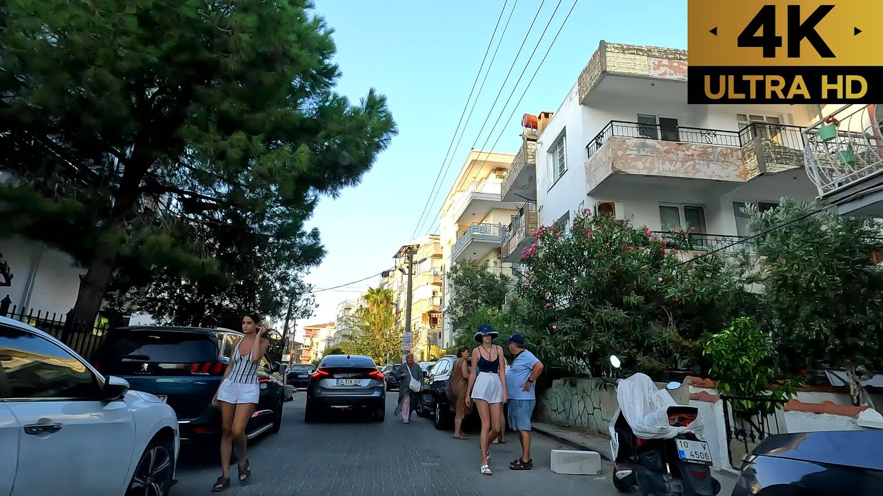 Balıkesir Ayvalık | Sarımsaklı Çarşı ve Şehir Merkezi Turu | Driving Tour | 4K | 30fps | 2025 |