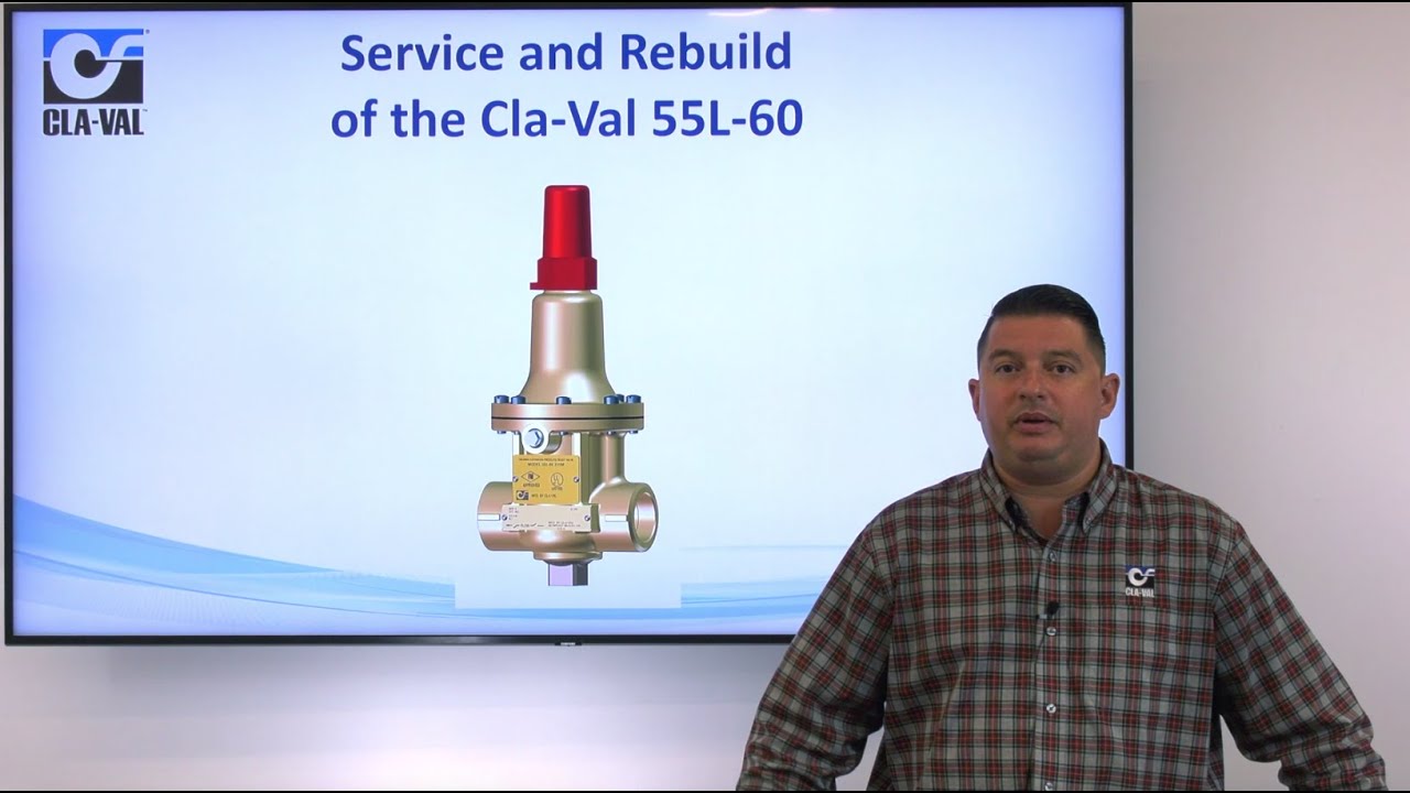 Cla Val 55L 60 Fire Pump Casing Pressure Relief Valve Rebuild