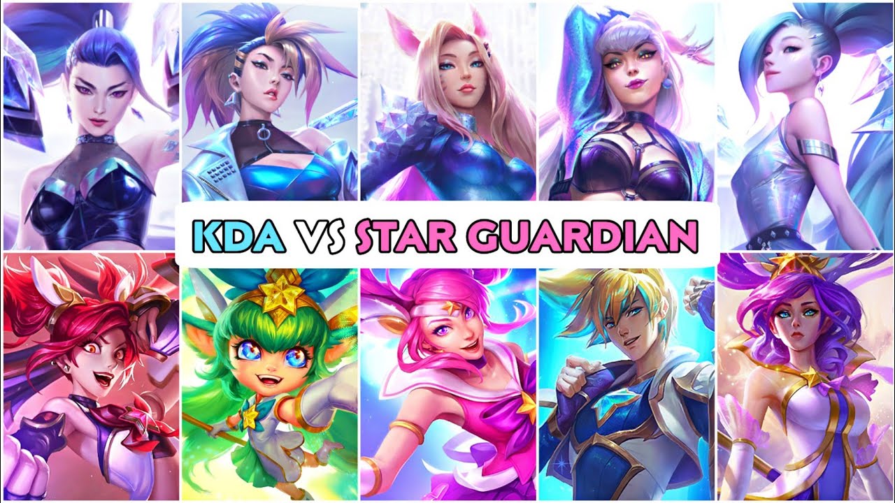 KDA VS STAR GUARDIAN - Jogando com inscritos