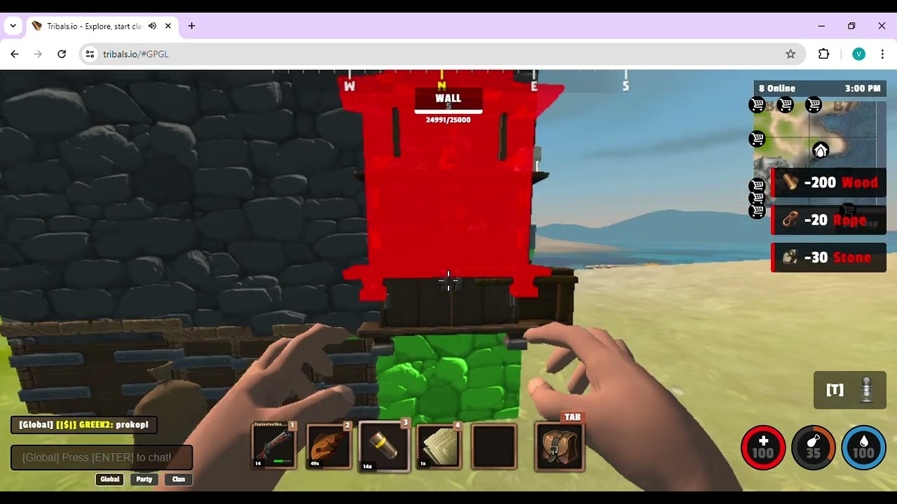 Tribal.io raid (Gun new)