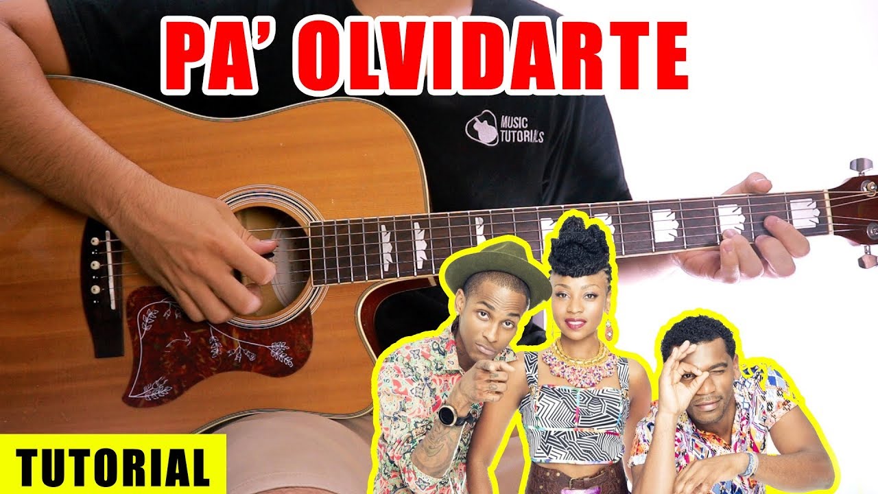 Cómo tocar Pa' Olvidarte de ChoQuibTown en Guitarra | Tutorial + PDF GRATIS