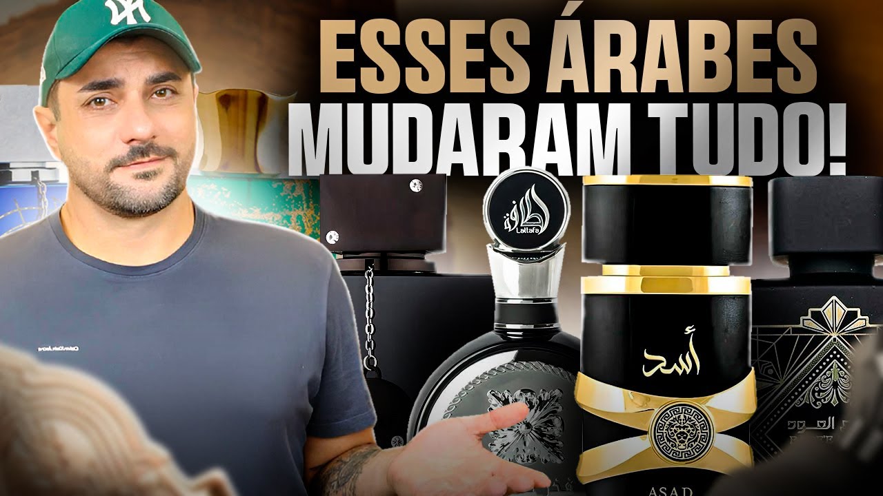 PERFUMES ÁRABES QUE MUDARAM A PERFUMARIA NO BRASIL