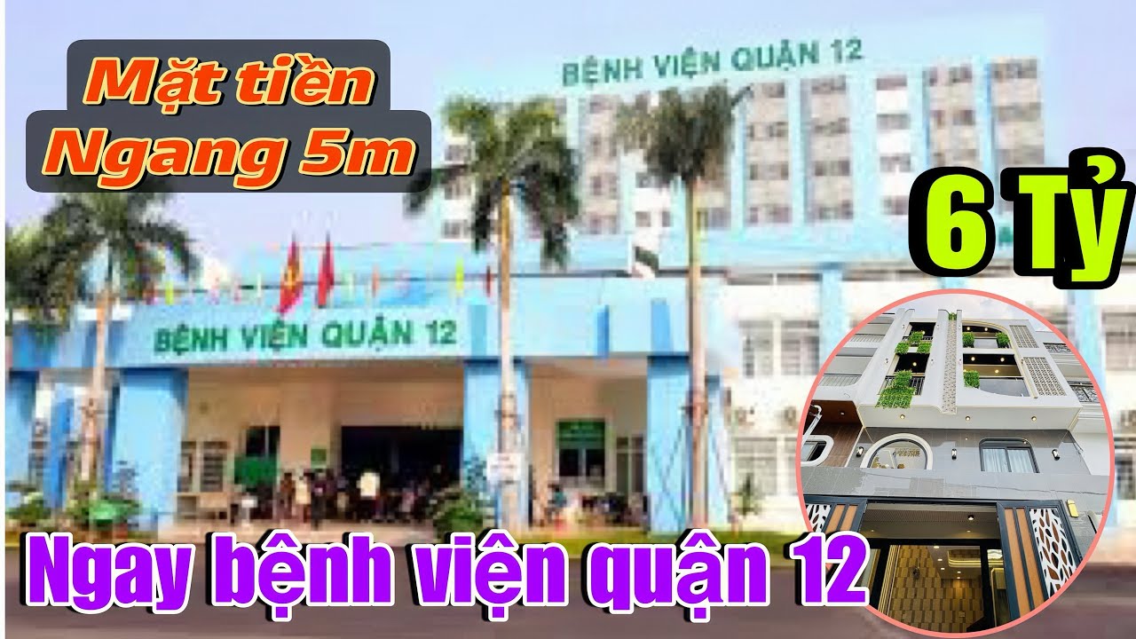 Nh&agrave; Mặt Tiền ngay Bệnh Viện Quận 12 | Ngang 5m chủ bị ngộp giảm hơn 6 Tỷ th&ocirc;i - C&ocirc;ng Vi&ecirc;n S&aacute;t nh&agrave;