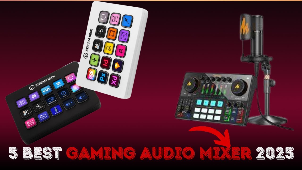 5 Best Gaming Audio Mixer 2025